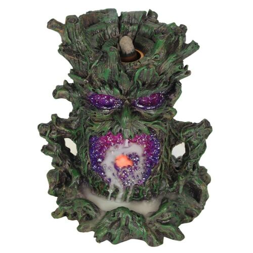 PAGAN/WICCAN Wizard Backflow Incense Burner with Light- H17cm X W11cm X D10cm Unbranded
