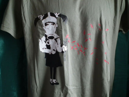 UNISEX Medium T-Shirt Banksy Graffiti Art - DIFFERENT DESIGNS.individual item Tribal T-Shirts