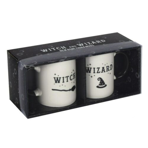 PaganWiccanNewAge CAULDRON Black Mug-gift-boxed China.witchey wizard.blessedB Pagan Wiccc