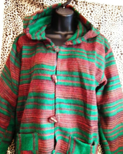 unisex Cashmelon Pixie Hood Poncho - Toggle &2pockets.Very warm and cosy Unbranded