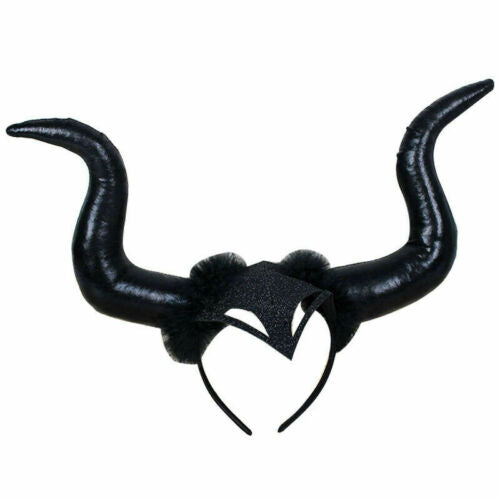 Alternative/Goth/halloween/pagan/Unisex Horns Headband Hairband Halloween Masqu* Unbranded