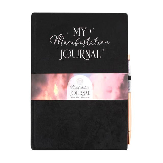 Manifestation Journal Notebook with Amethyst Pen Something Different Wholesale