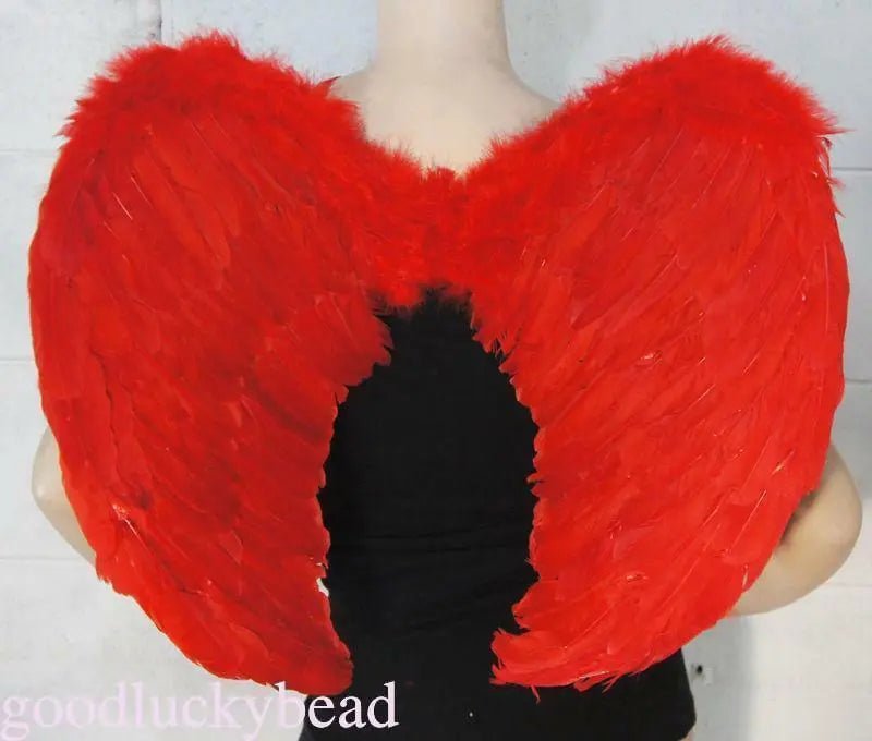 1Pcs Feather Angel Wings Gothic Raven Halloween Fancy Dress Model Period Costume - Wonkey Donkey Bazaar