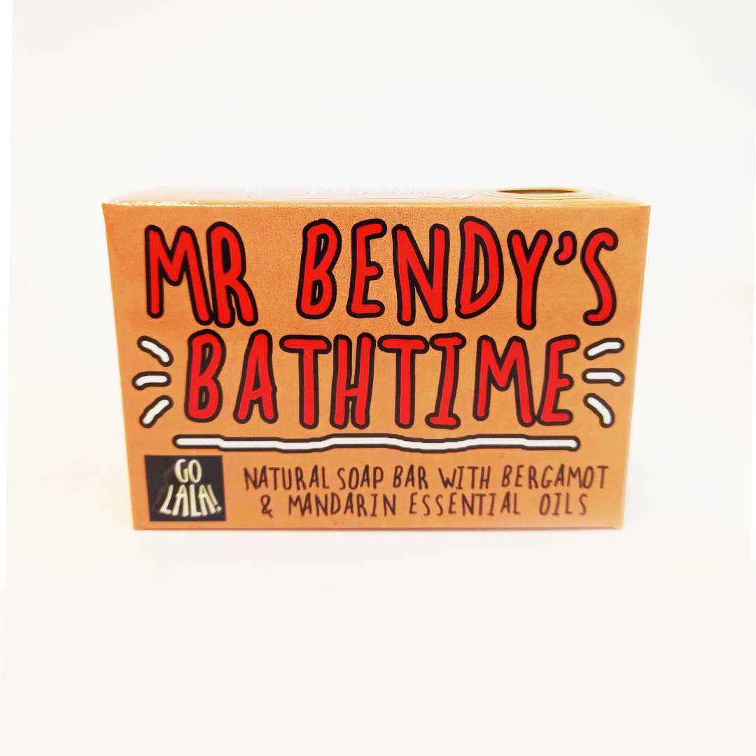 Mr Bendy's Bathtime Soap Bar Funny Rude Novelty Gift