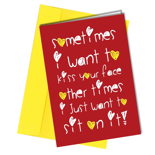 #22 Kiss Your Face Close to the Bone Greeting Cards and Gifts