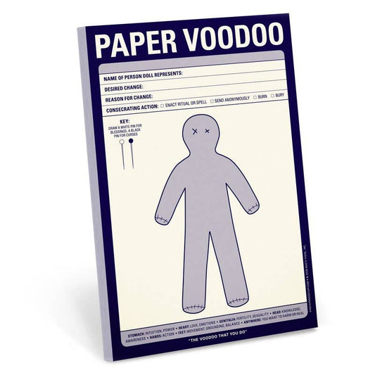 Knock Knock Pad: Paper Voodoo Knock Knock UK