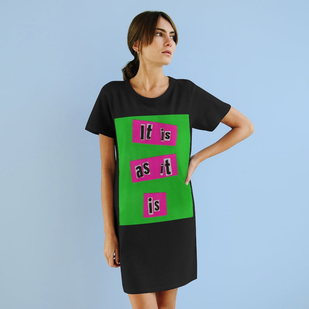 Organic T-Shirt Dress Printify