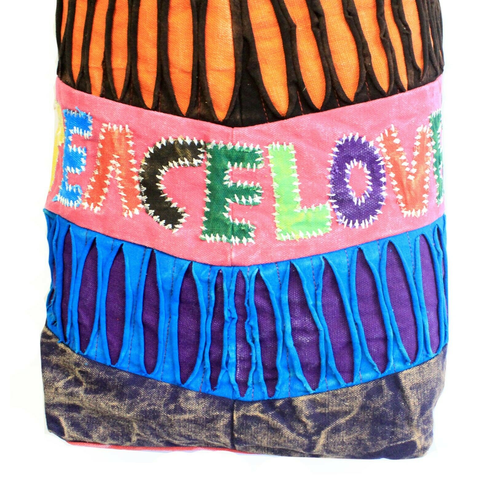 NEW bOHO/FESTI/HIPPY Patchwork Bags-PEACE LOVE shoulder bag/sling bag 34 X 36CM. New