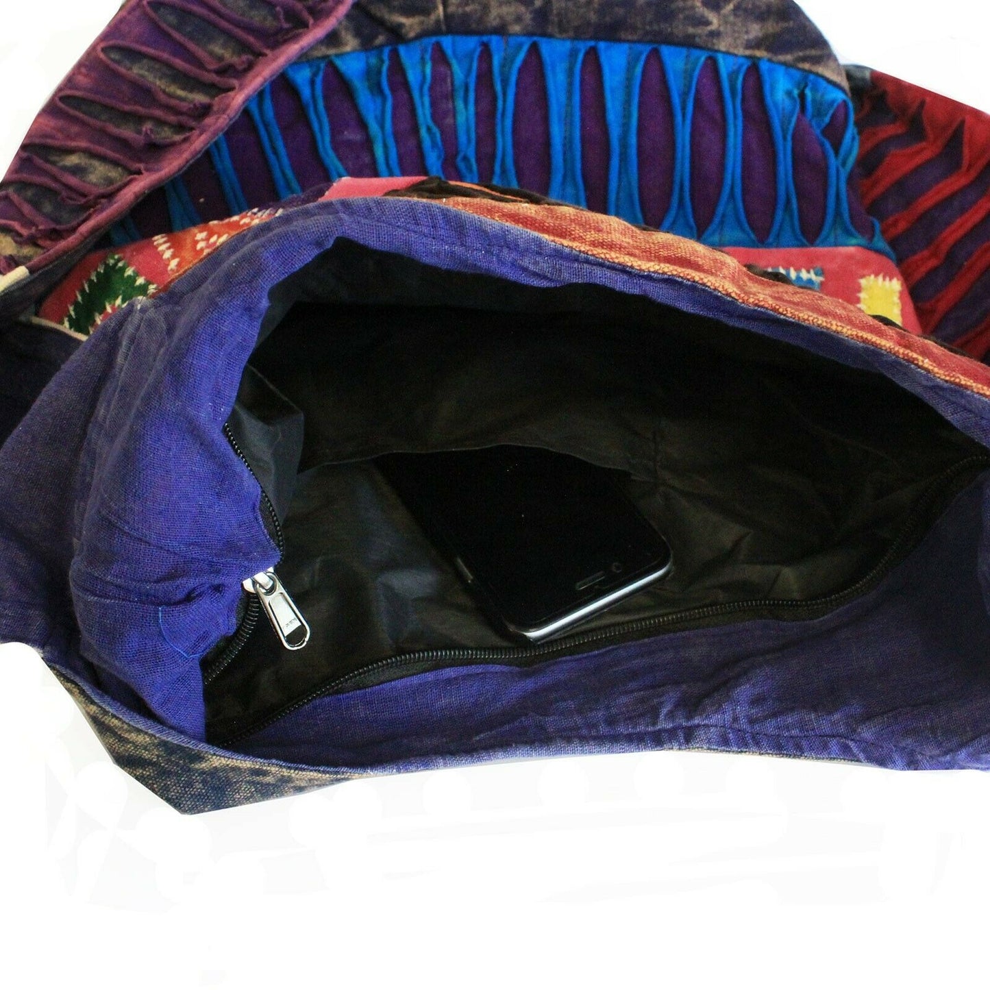 NEW bOHO/FESTI/HIPPY Patchwork Bags-PEACE LOVE shoulder bag/sling bag 34 X 36CM. New