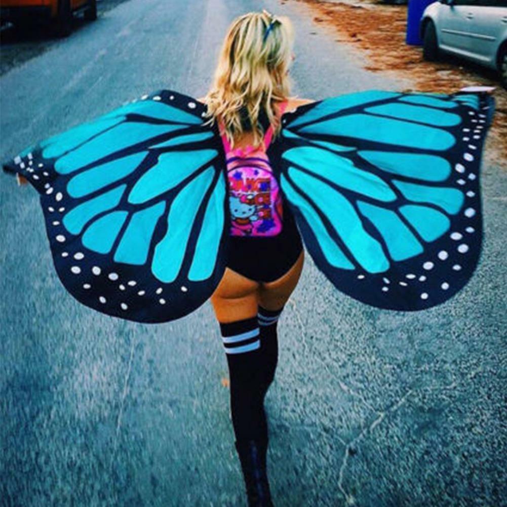 Womens Swimwear Beach Bikini Cover Up Party/festi Costume Butterfly Fairy Wings Unbranded