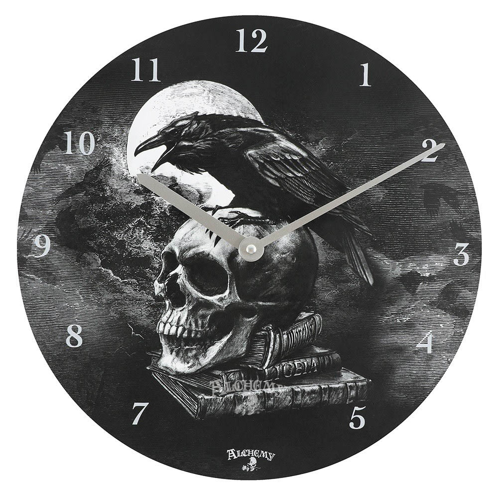Alchemy Poe's Raven Clock Wonkey Donkey Bazaar