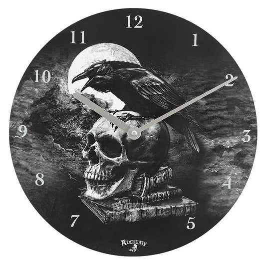 Alchemy Poe's Raven Clock Wonkey Donkey Bazaar