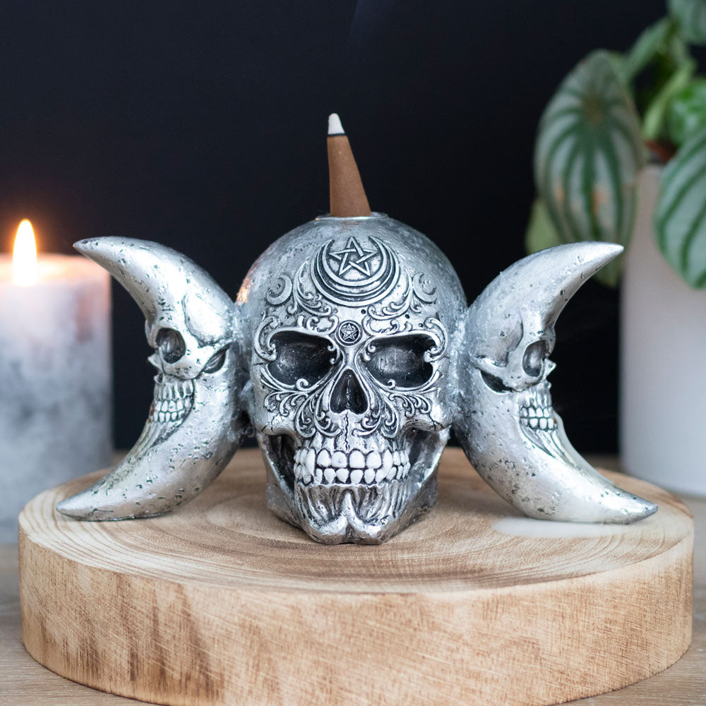 The Dark Goddess Backflow Incense Burner by Alchemy Wonkey Donkey Bazaar
