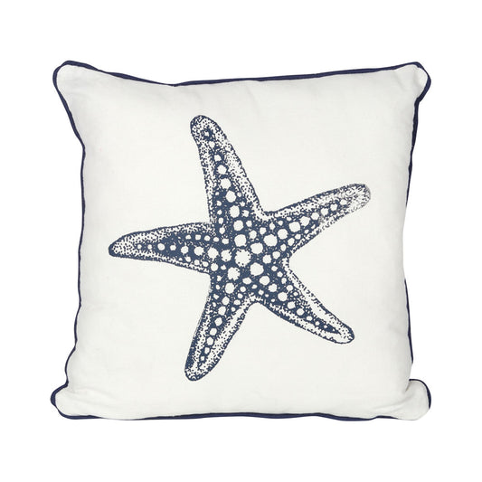 35cm Square Starfish Cushion Wonkey Donkey Bazaar
