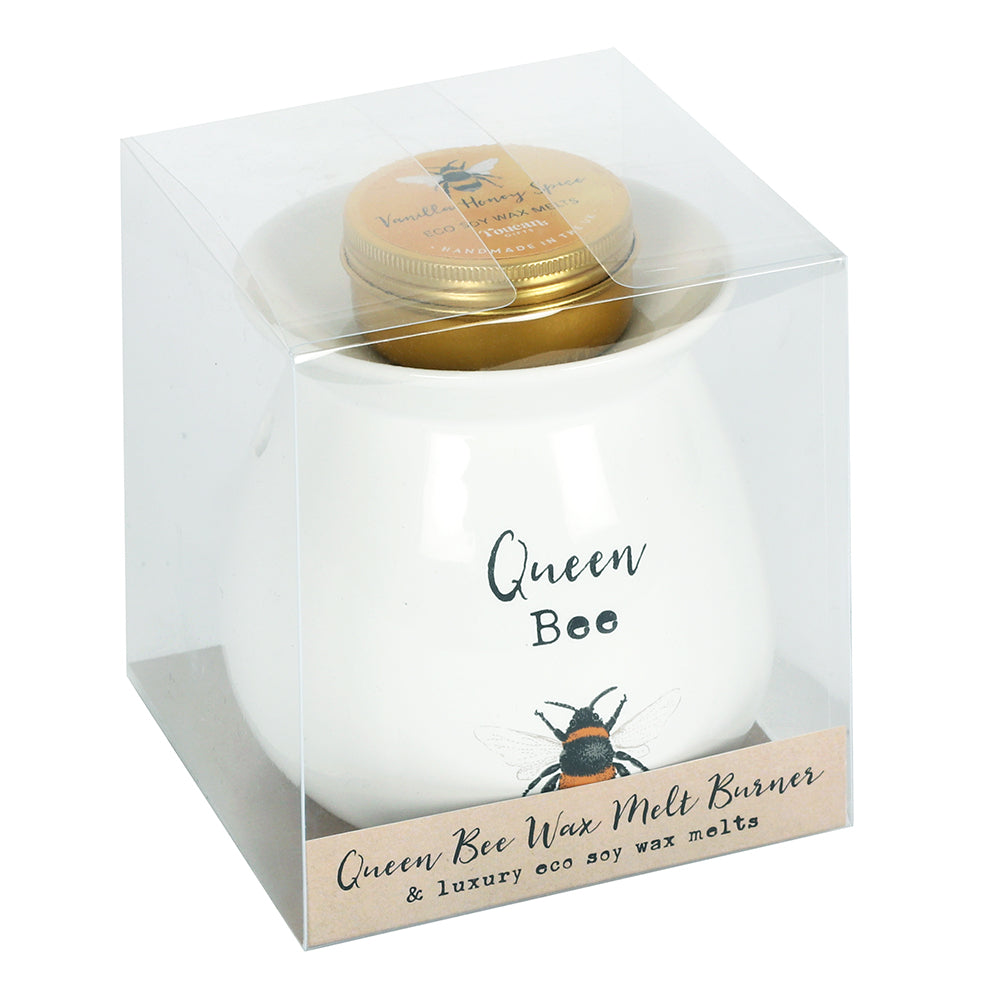 Large Queen Bee Wax Melt Burner Gift Set Wonkey Donkey Bazaar