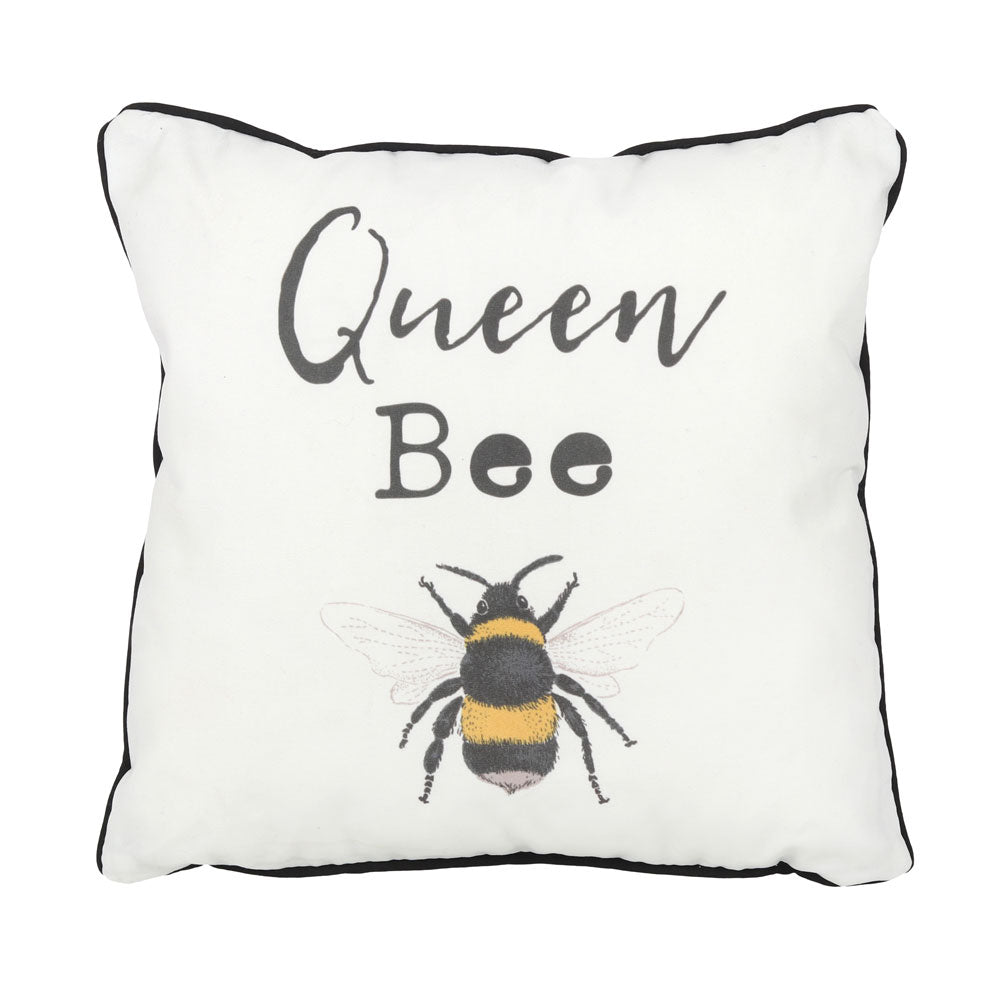 Queen Bee Square Cushion Wonkey Donkey Bazaar