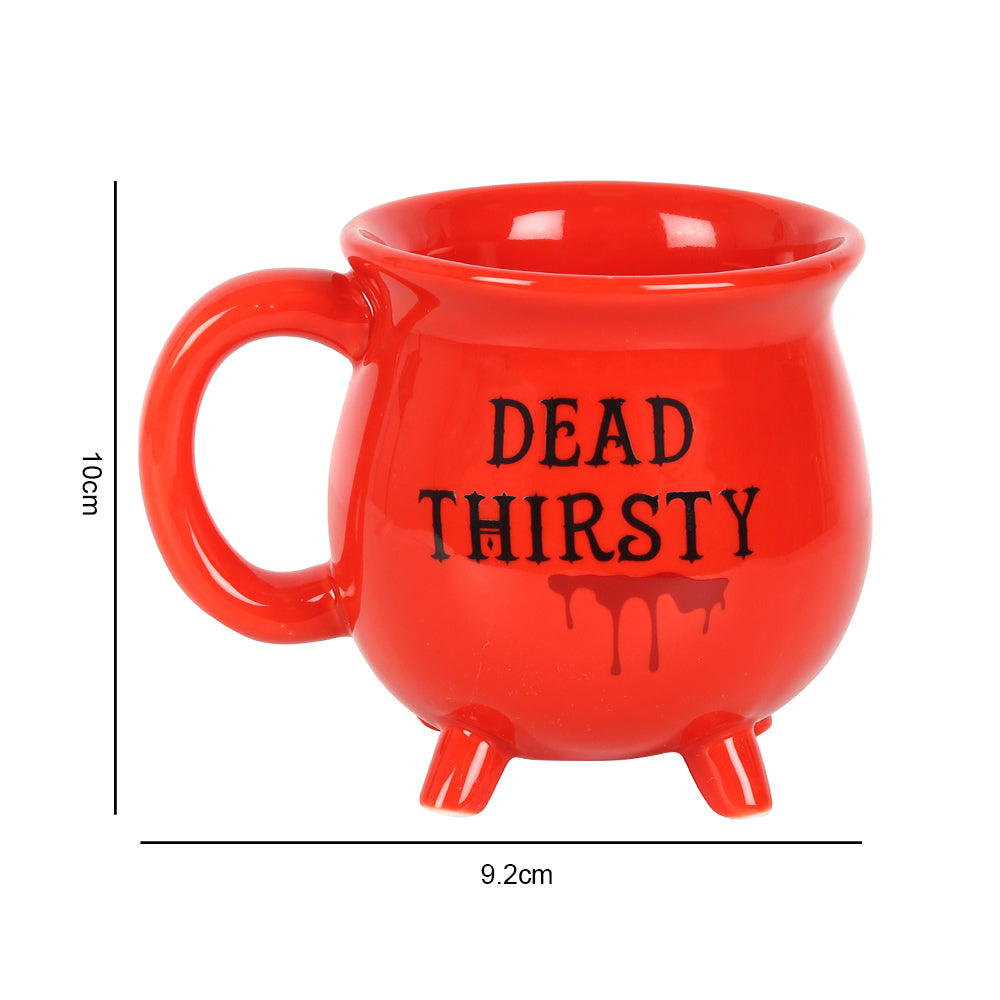 Dead Thirsty Cauldron Mug Wonkey Donkey Bazaar