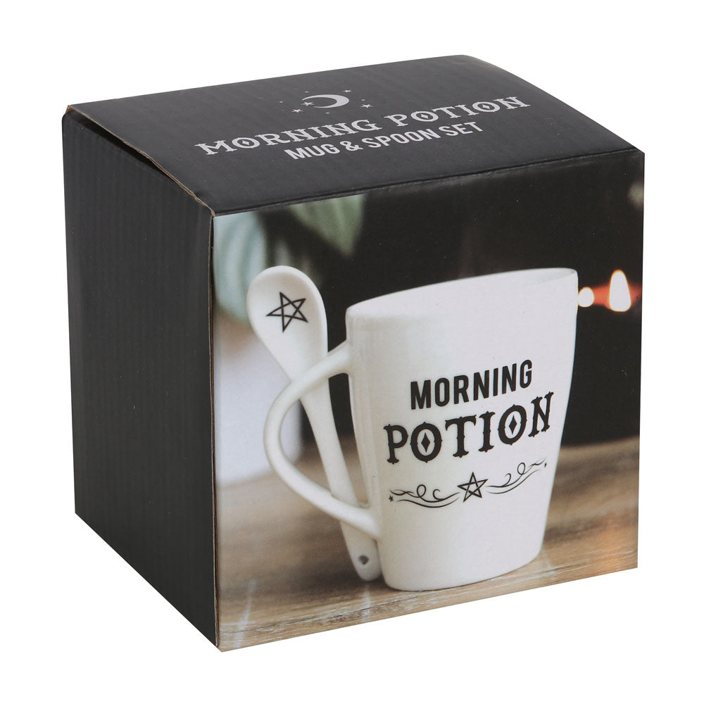 Morning Potion Mug and Spoon Set Wonkey Donkey Bazaar