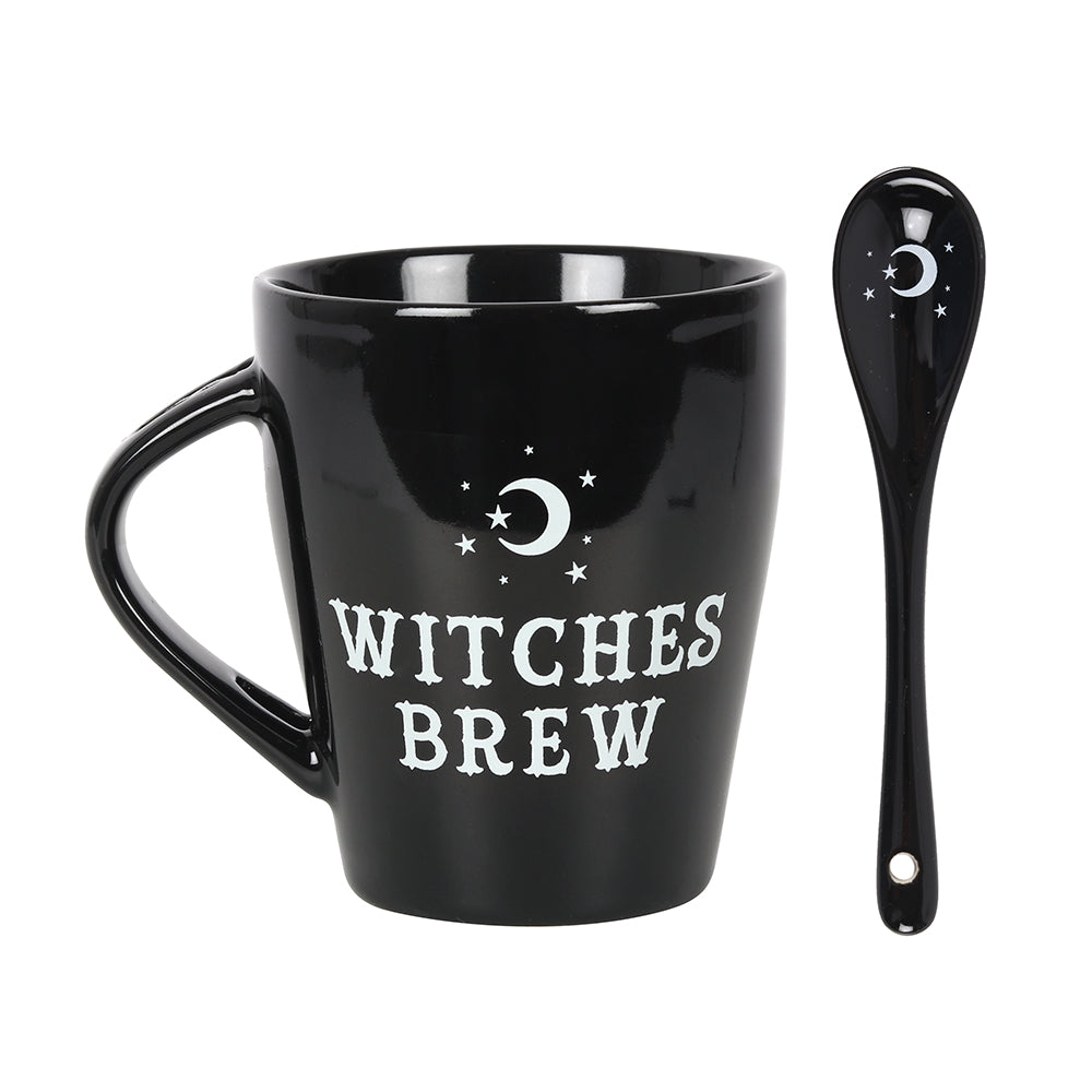 Witches Brew Mug and Spoon Set Wonkey Donkey Bazaar