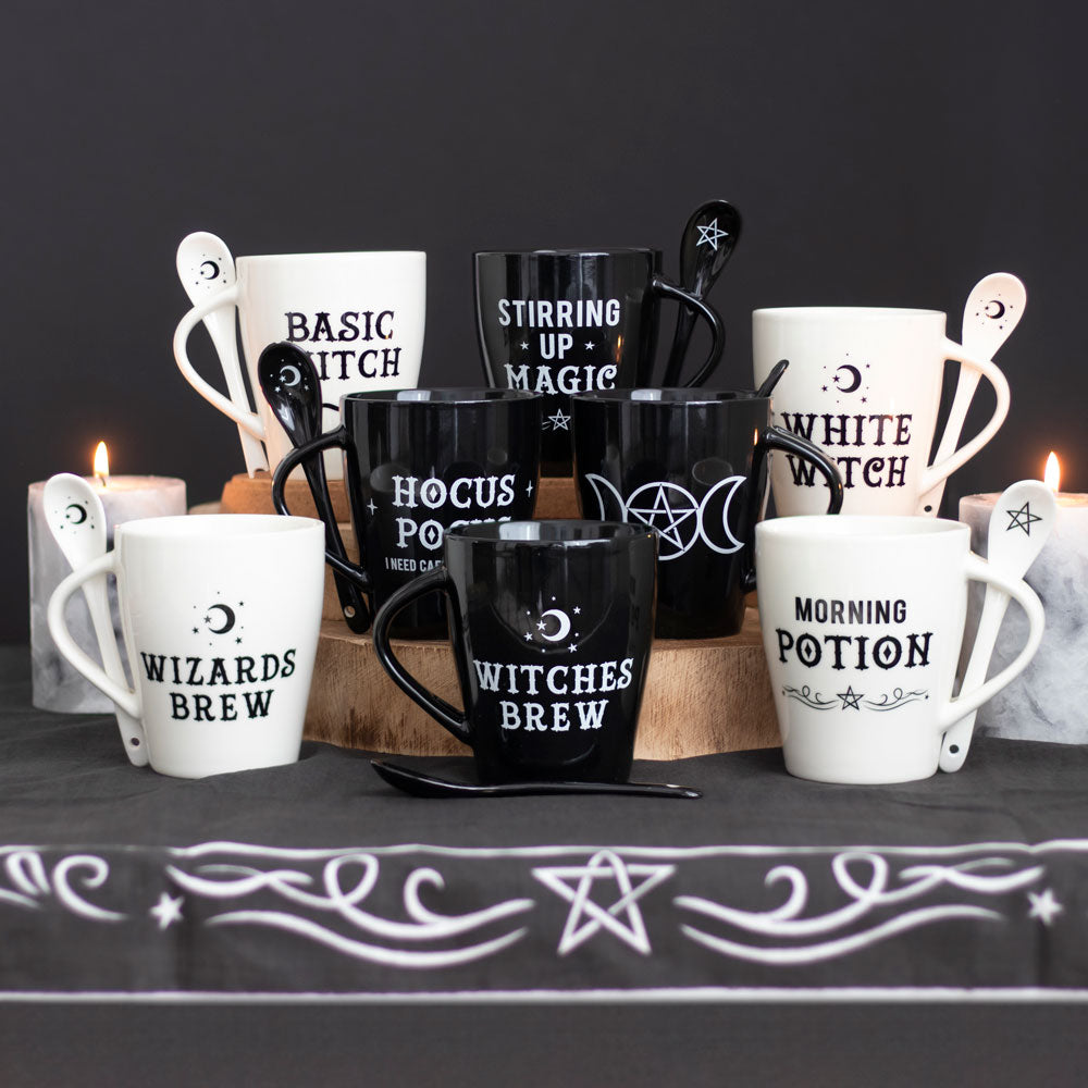 Witches Brew Mug and Spoon Set Wonkey Donkey Bazaar