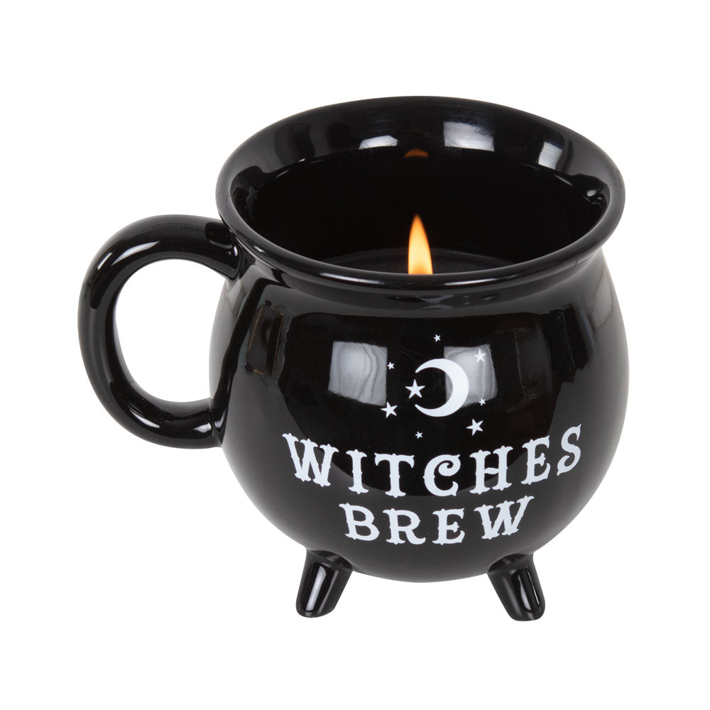 Witches Brew Cauldron Mug Candle Wonkey Donkey Bazaar
