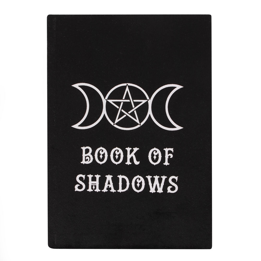 Book of Shadows Velvet A5 Notebook Wonkey Donkey Bazaar