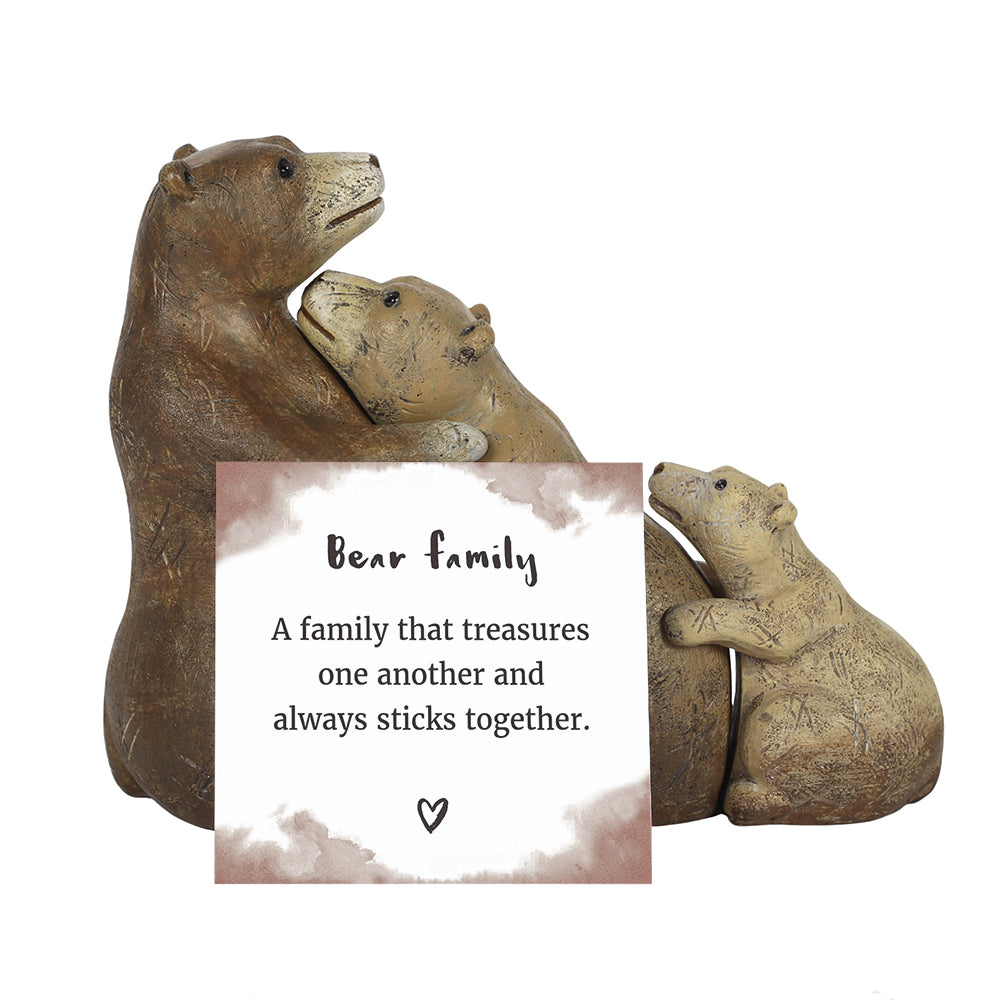 Bear Family Ornament Wonkey Donkey Bazaar