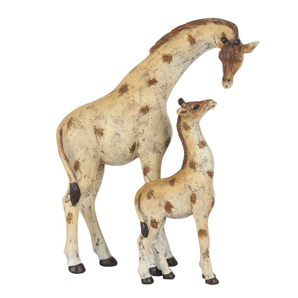 Stand Tall Giraffe Mother and Baby Ornament Wonkey Donkey Bazaar
