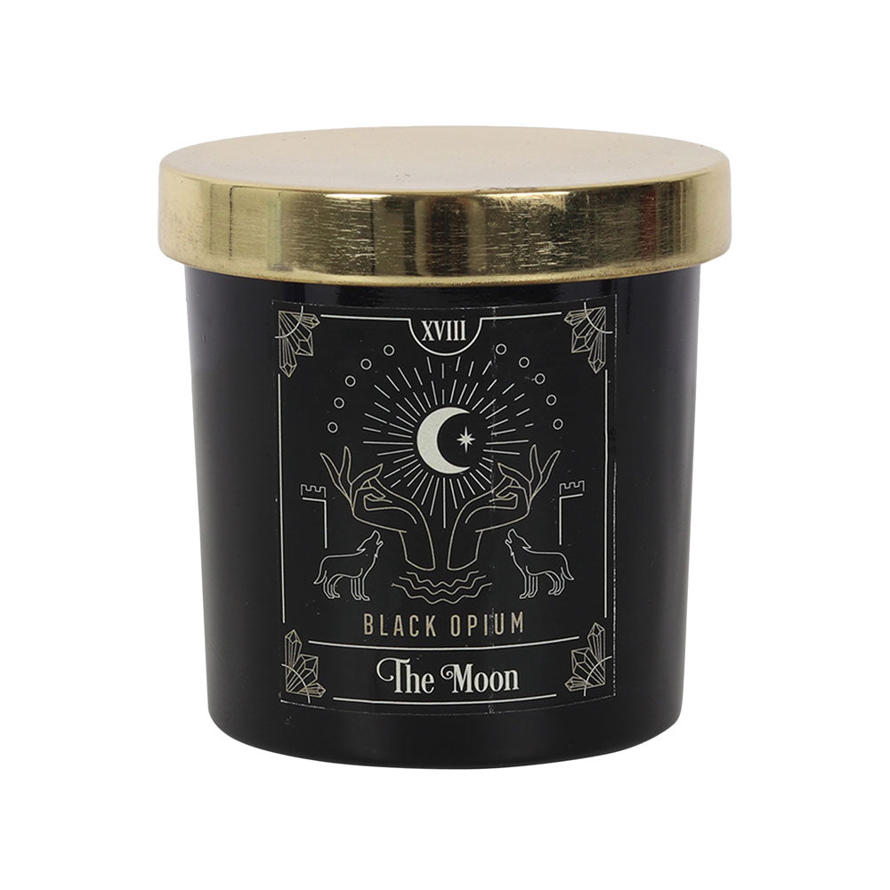 The Moon Black Opium Tarot Candle Wonkey Donkey Bazaar
