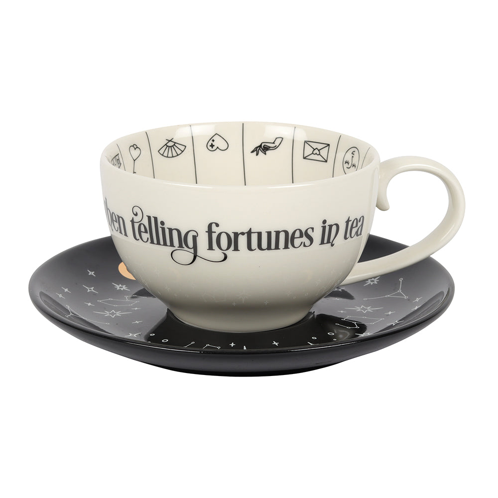 Fortune Telling Ceramic Teacup Wonkey Donkey Bazaar