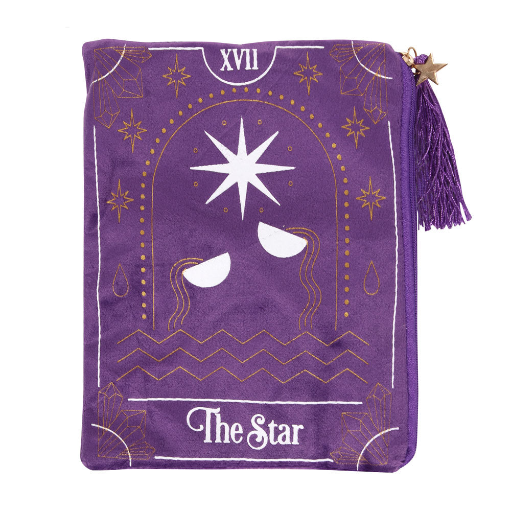 The Star Tarot Card Zippered Bag Wonkey Donkey Bazaar