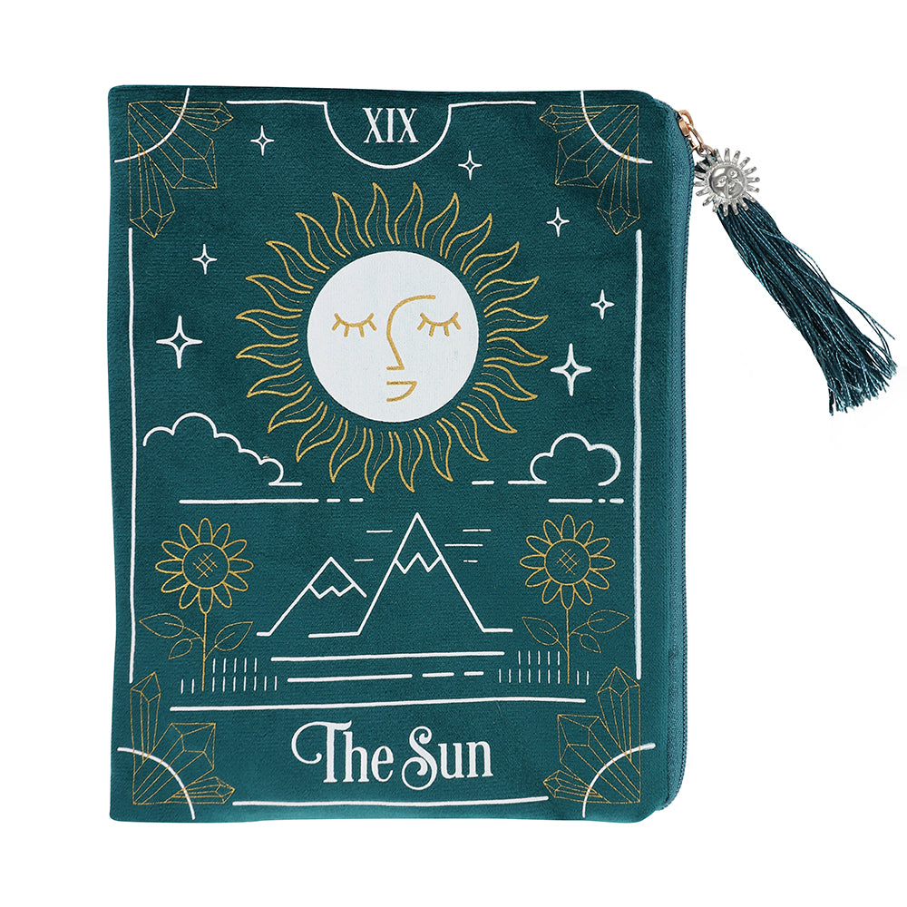 The Sun Tarot Card Zippered Bag Wonkey Donkey Bazaar