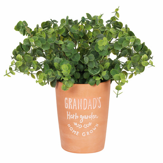 Grandad's Garden Terracotta Plant Pot Wonkey Donkey Bazaar
