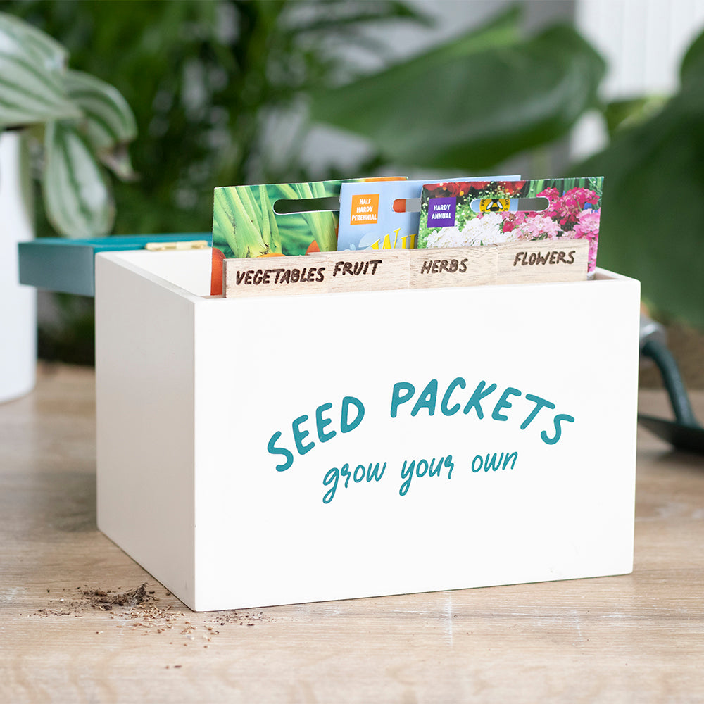 Seed Packet Storage Box Wonkey Donkey Bazaar