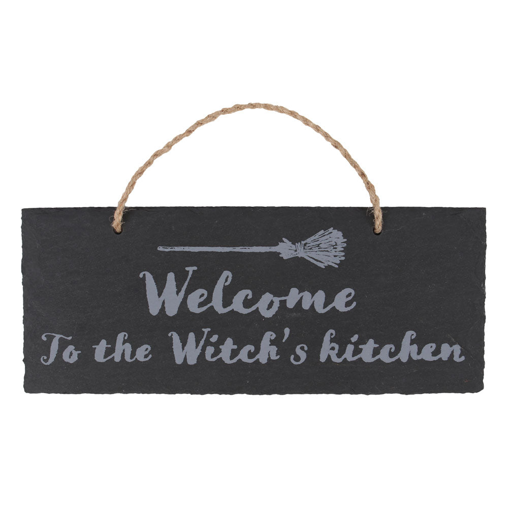 Witch's Kitchen Slate Hanging Sign Wonkey Donkey Bazaar