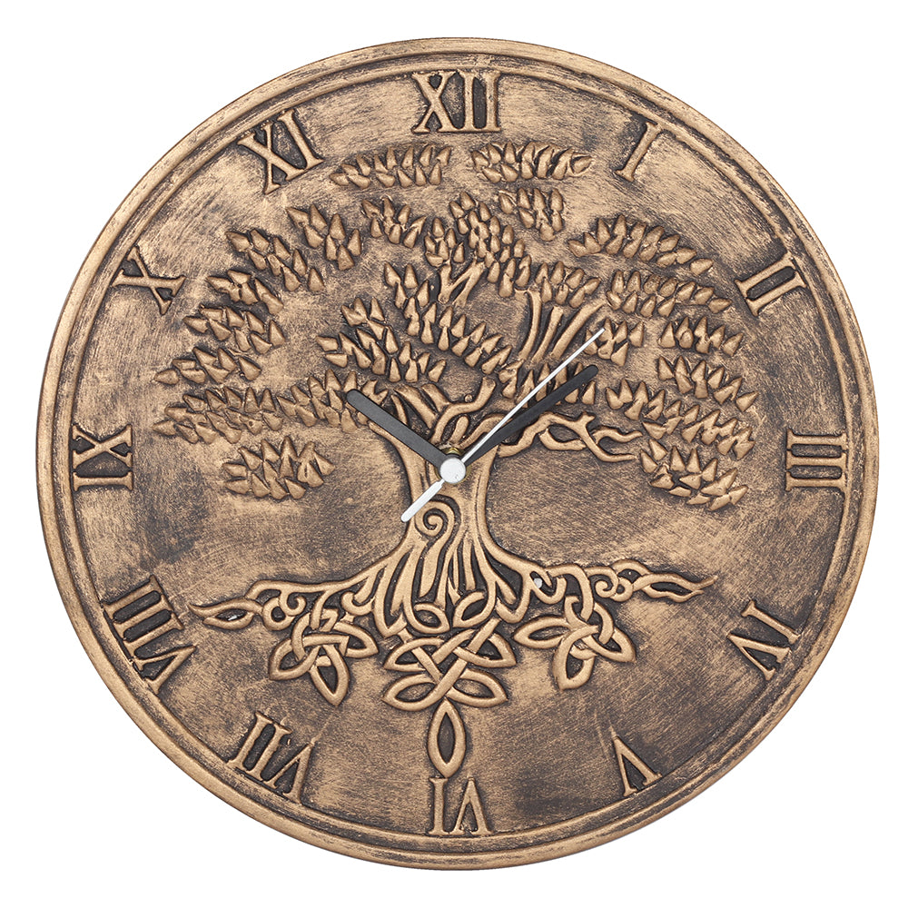 Terracotta Tree of Life Clock by Lisa Parker Wonkey Donkey Bazaar
