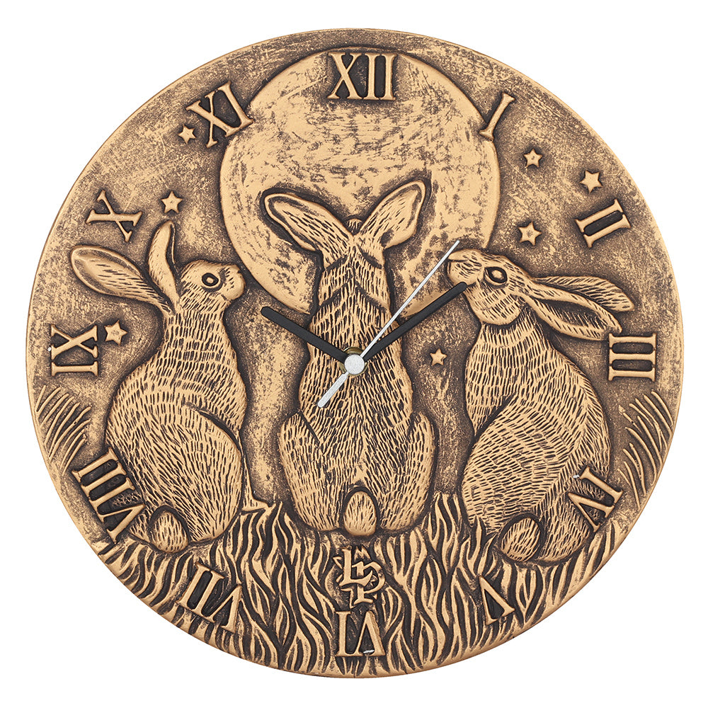 Terracotta Moon Shadows Clock by Lisa Parker Wonkey Donkey Bazaar