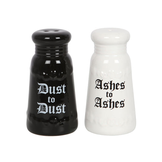 Ashes to Ashes Salt and Pepper Set Wonkey Donkey Bazaar