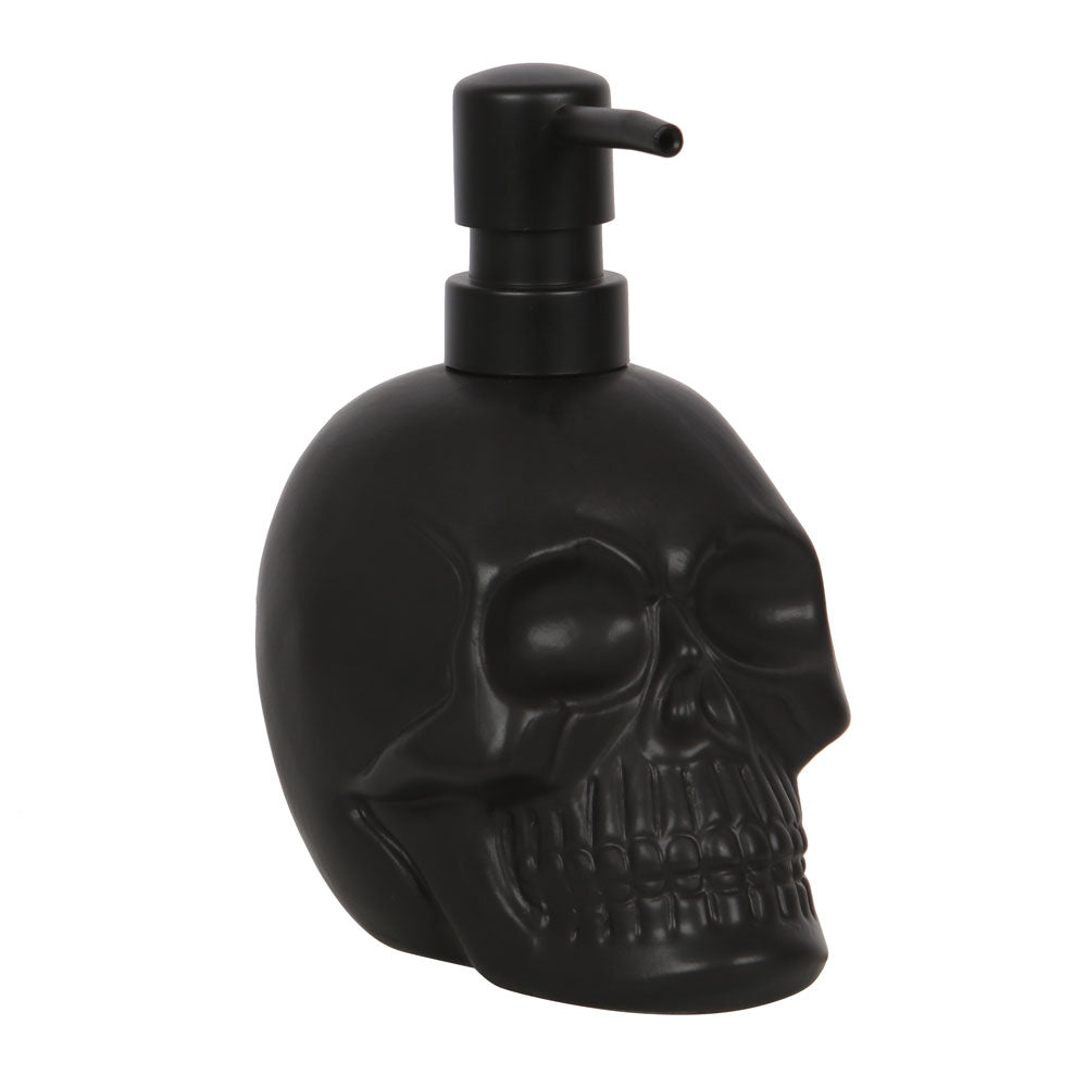 Black Skull Soap Dispenser Wonkey Donkey Bazaar