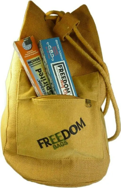 NEW bOHO/FESTI/HIPPY Freedom Backpack 34cm x 40cm. eco friendly.unisex WONKEY DONKEY BAZAAR