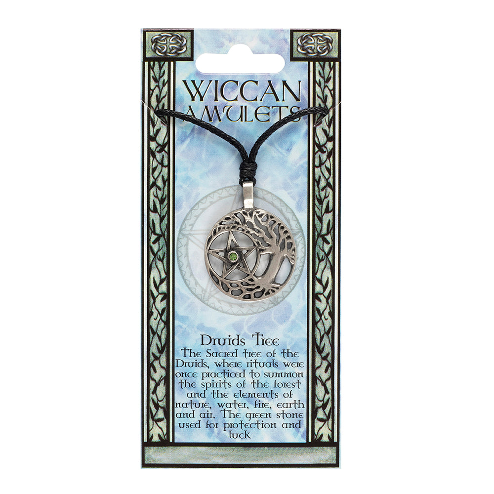 Druids Tree Wiccan Amulet Necklace Wonkey Donkey Bazaar