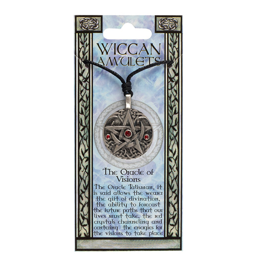 The Oracle of Visions Wiccan Amulet Necklace Wonkey Donkey Bazaar