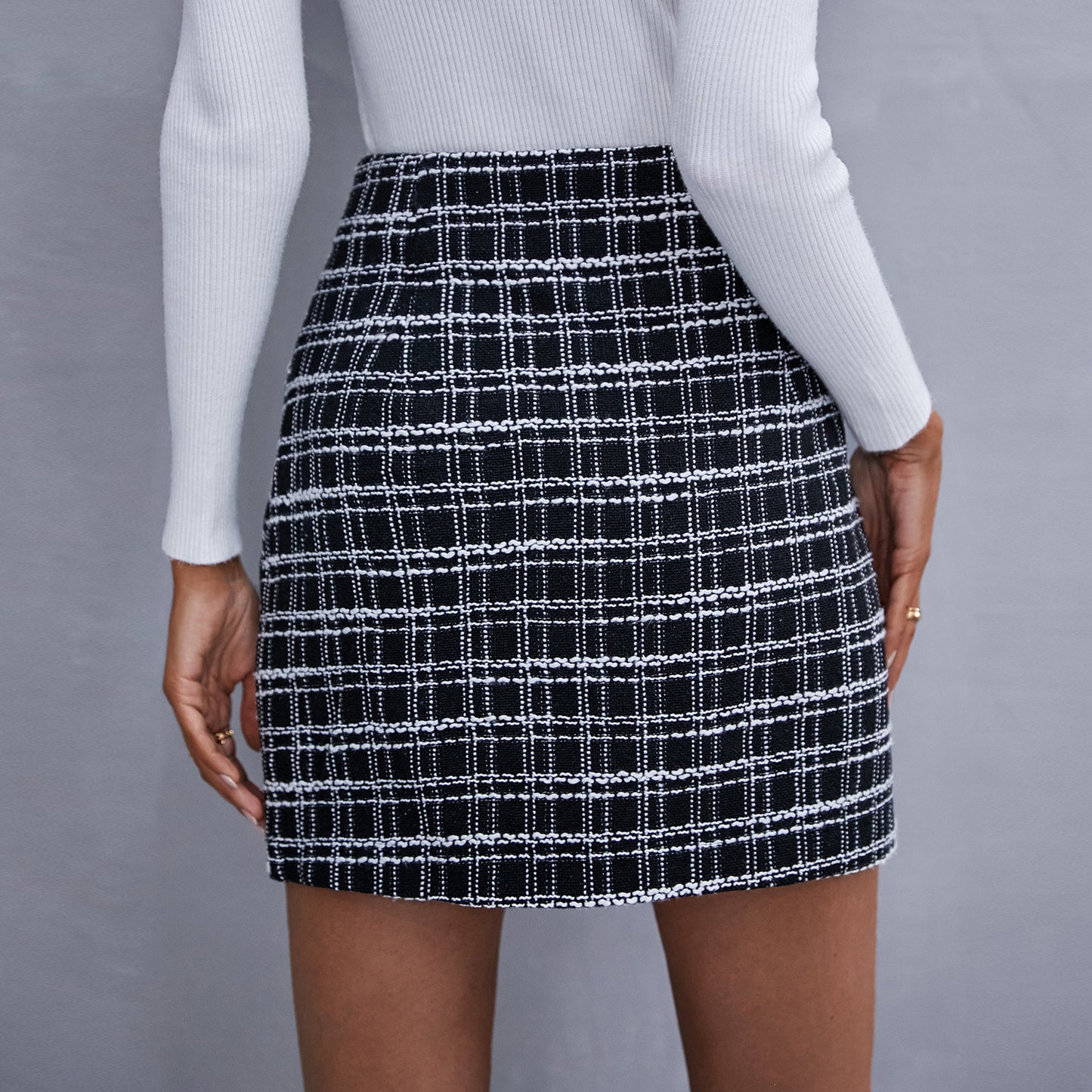 Long Sleeve Slim Fit Skirt FashionExpress