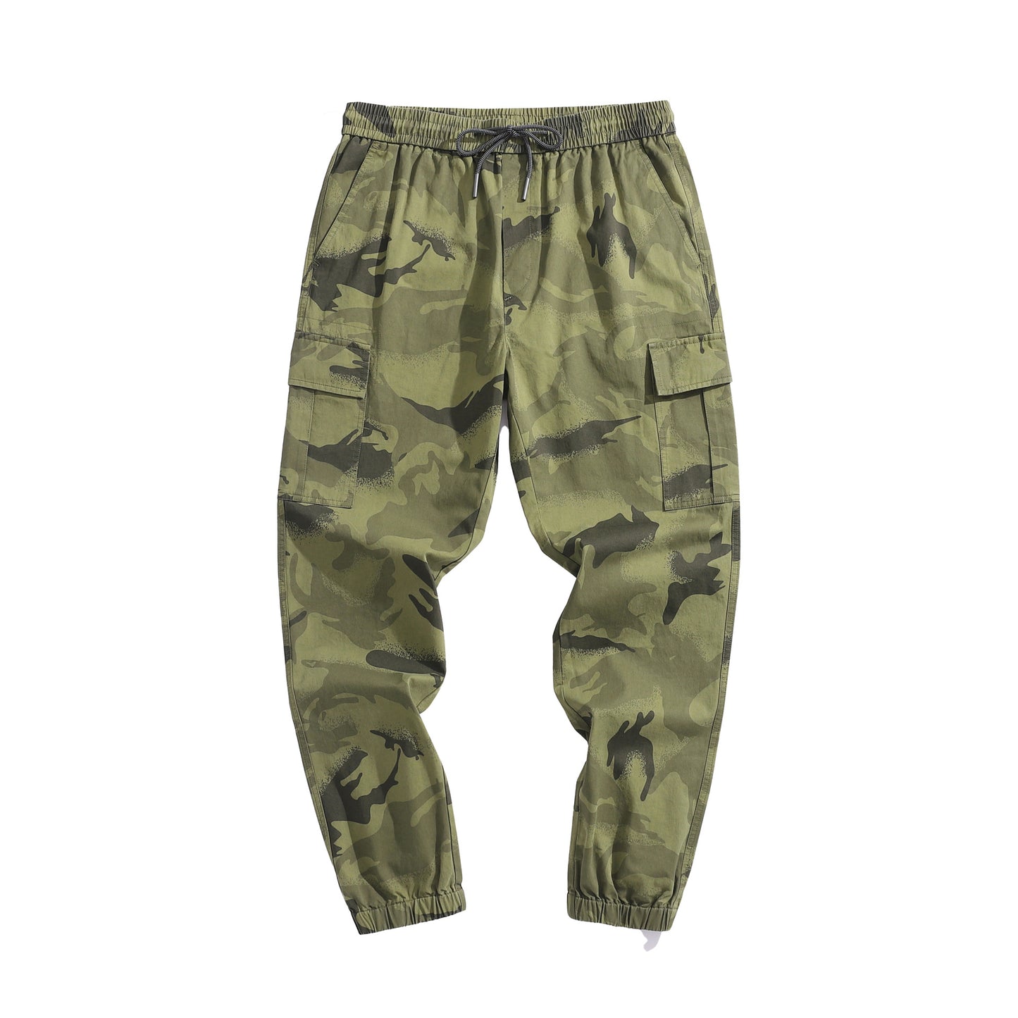 Camouflage multi bag overalls: Men's new fashion, all-around, strong belt, foot binding, leisure pants FashionExpress