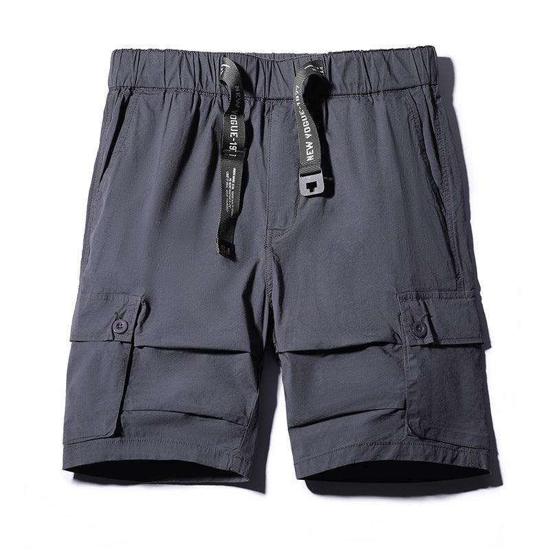 Casual Shorts: Men's fashion, versatile, washable thin Multi Pocket overalls, loose sports pants FashionExpress