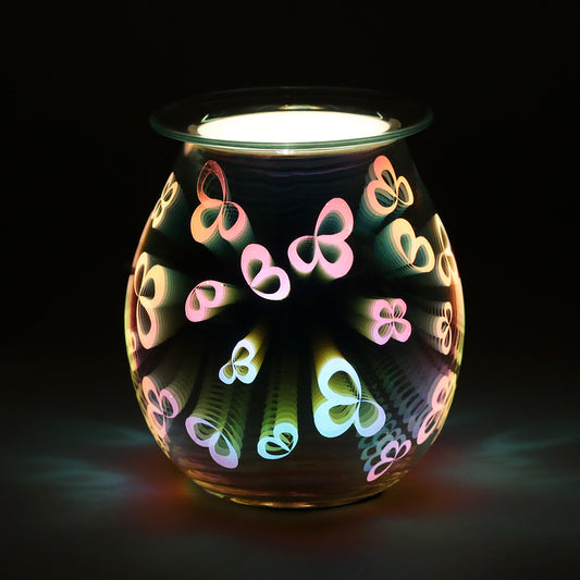 3D Flower Petal Light Up Electric Oil Burner Wonkey Donkey Bazaar