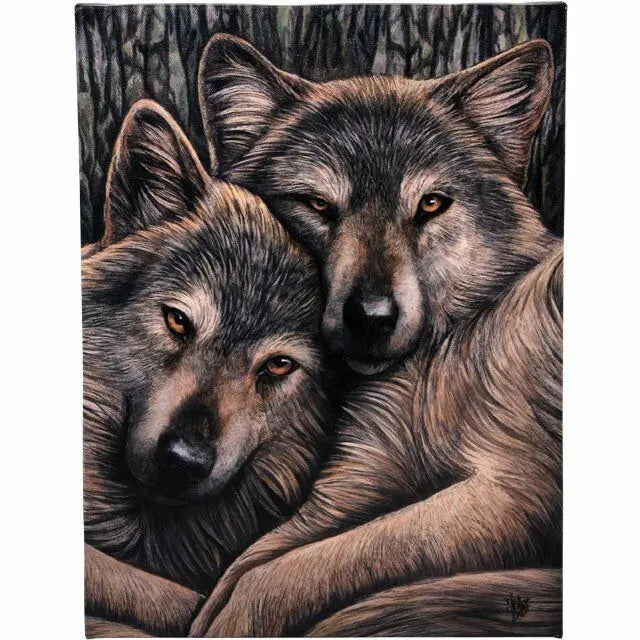 PAGAN/WICCAN/ Loyal Companion canvas-Lisa Parker H:25.40cm xW:19.30cm xD:1.20cm LISA PARKER