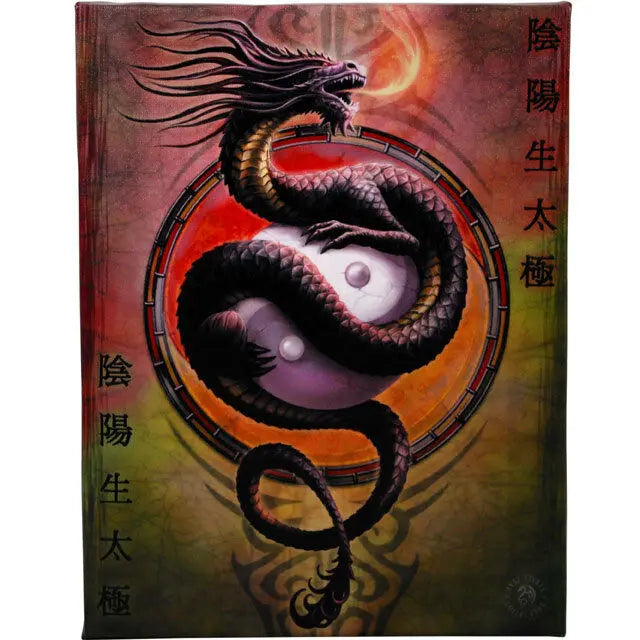 PAGAN/WICCAN/NEW AGE Yin yang protector wall plaque by anne stokes LISA PARKER