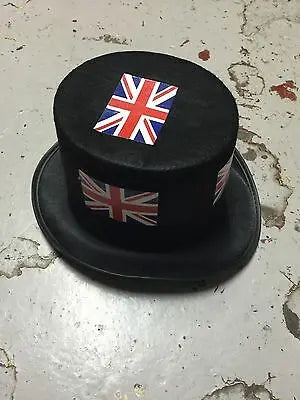 PUNK/COS PLAY/FESTI/ BLACK Top hats / England all *NEW* UNBRANDED