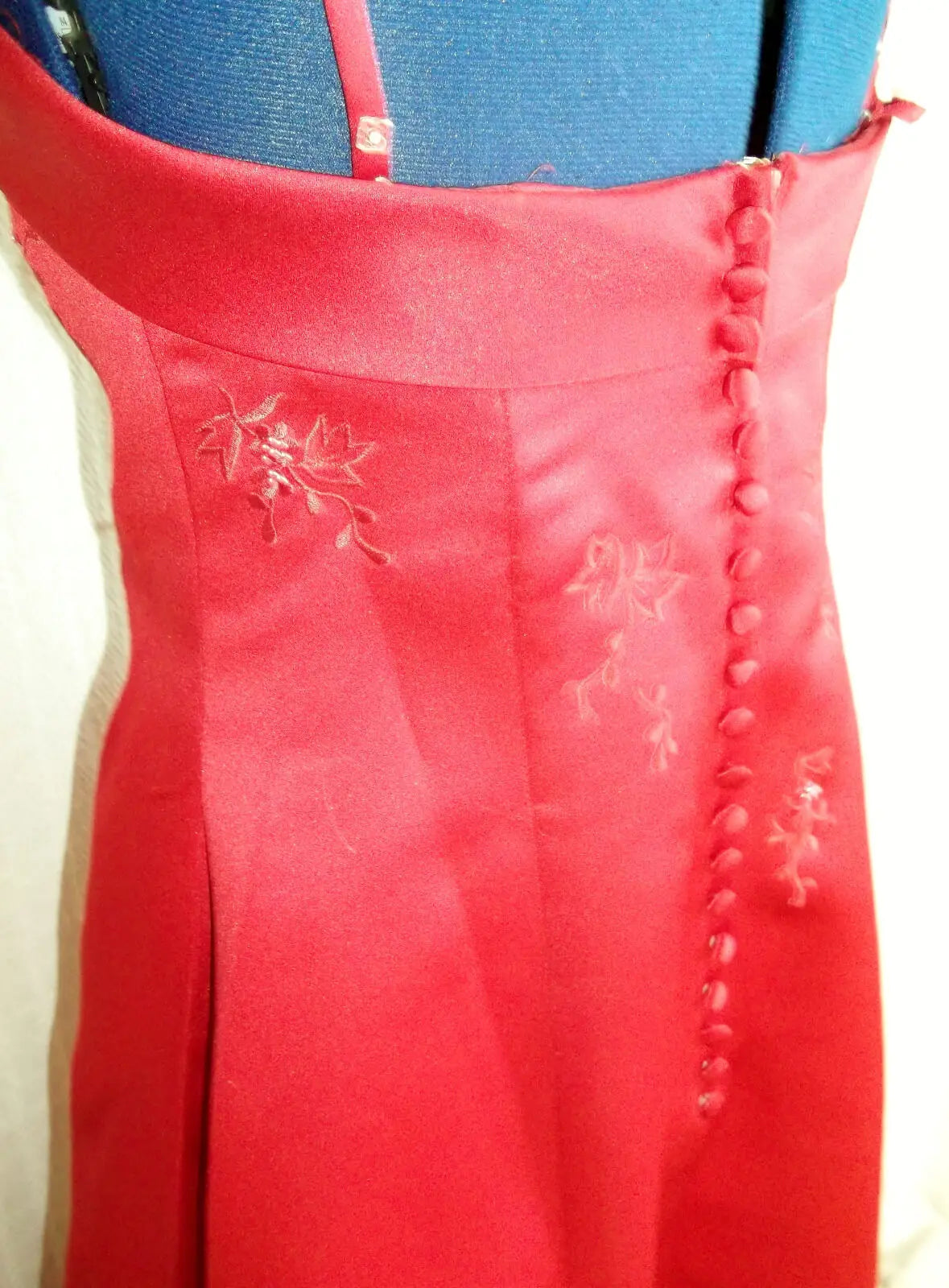 Pink-"Material Girl "Vintage Eve Gown & stole.Hollywood Glam, Wedding Dress.smal Wonkey Donkey Bazaar